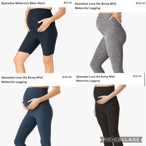 Beyond the Bump Maternity Legging Short Lot Size S/M